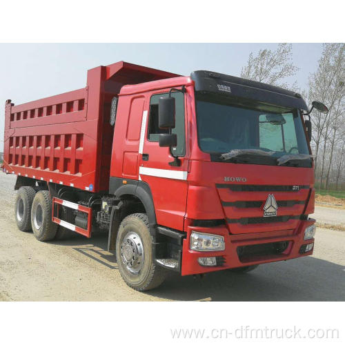 10 wheels 371hp HOWO tipper truck